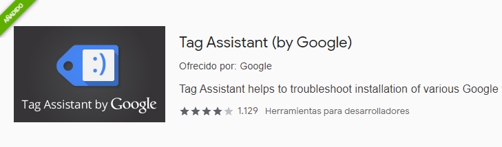 tag assistant, una de las mejores extensiones de Chrome para posicionamiento SEO