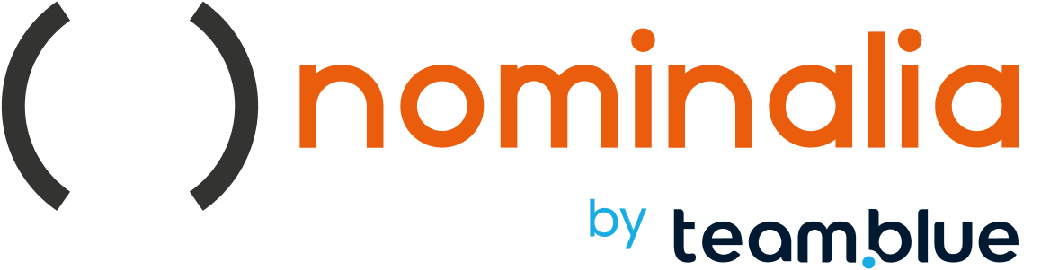 logo de nominalia, en la lista de mejor hosting wordpress